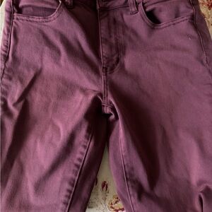 American Eagle, outfitters aubergine Jeggings.